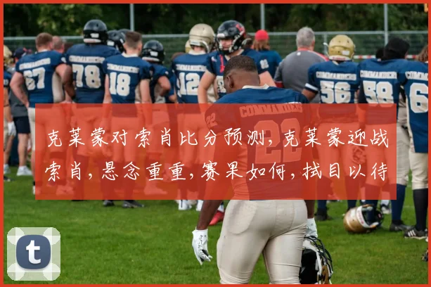 克莱蒙对索肖比分预测,克莱蒙迎战索肖,悬念重重,赛果如何,拭目以待